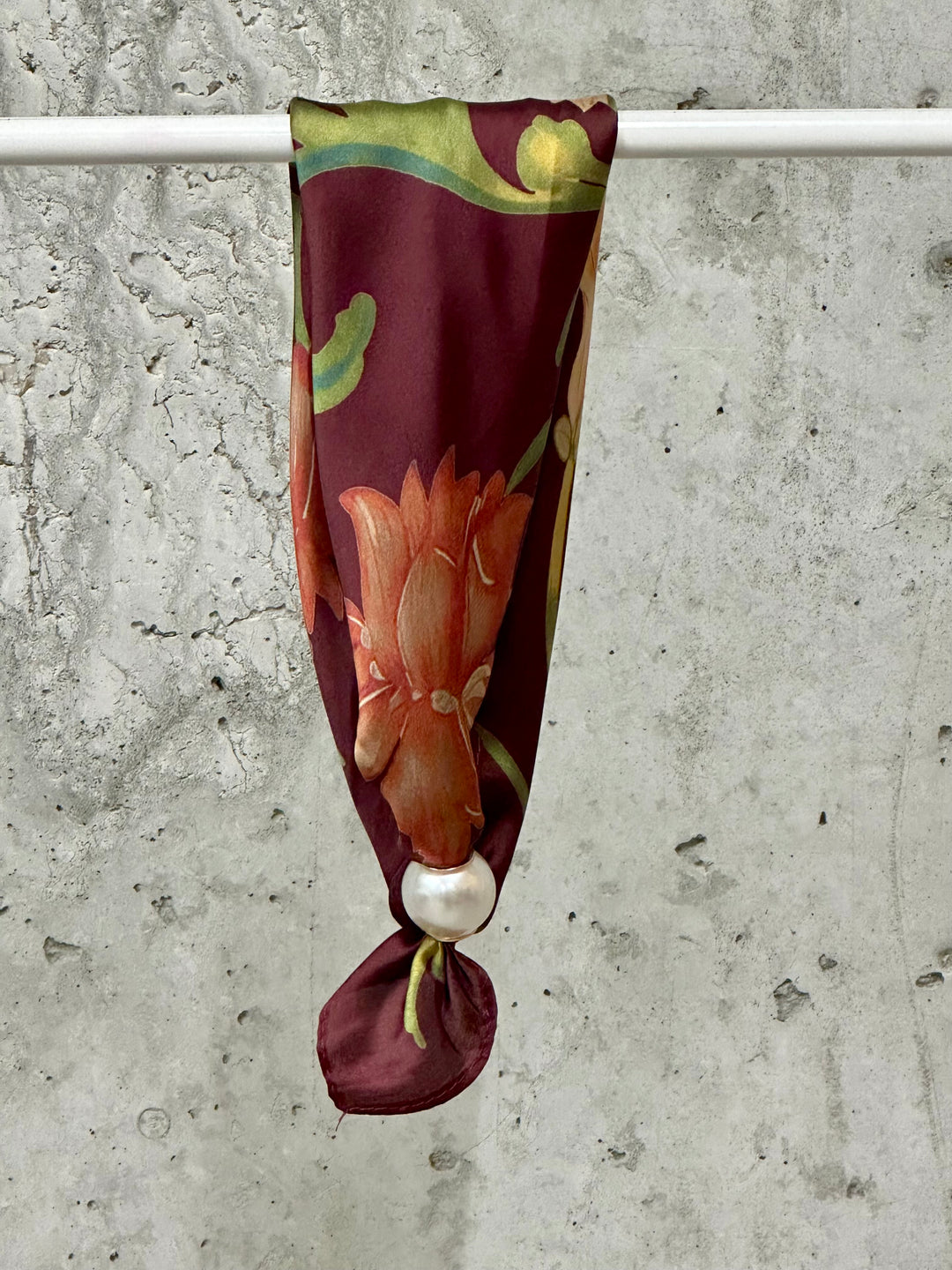 Foulard/tour de cou magnétique "Louna" couleurs automnales