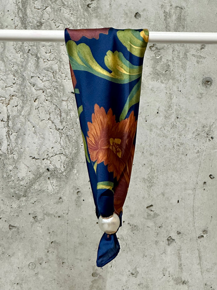 Foulard/tour de cou magnétique "Louna" couleurs automnales