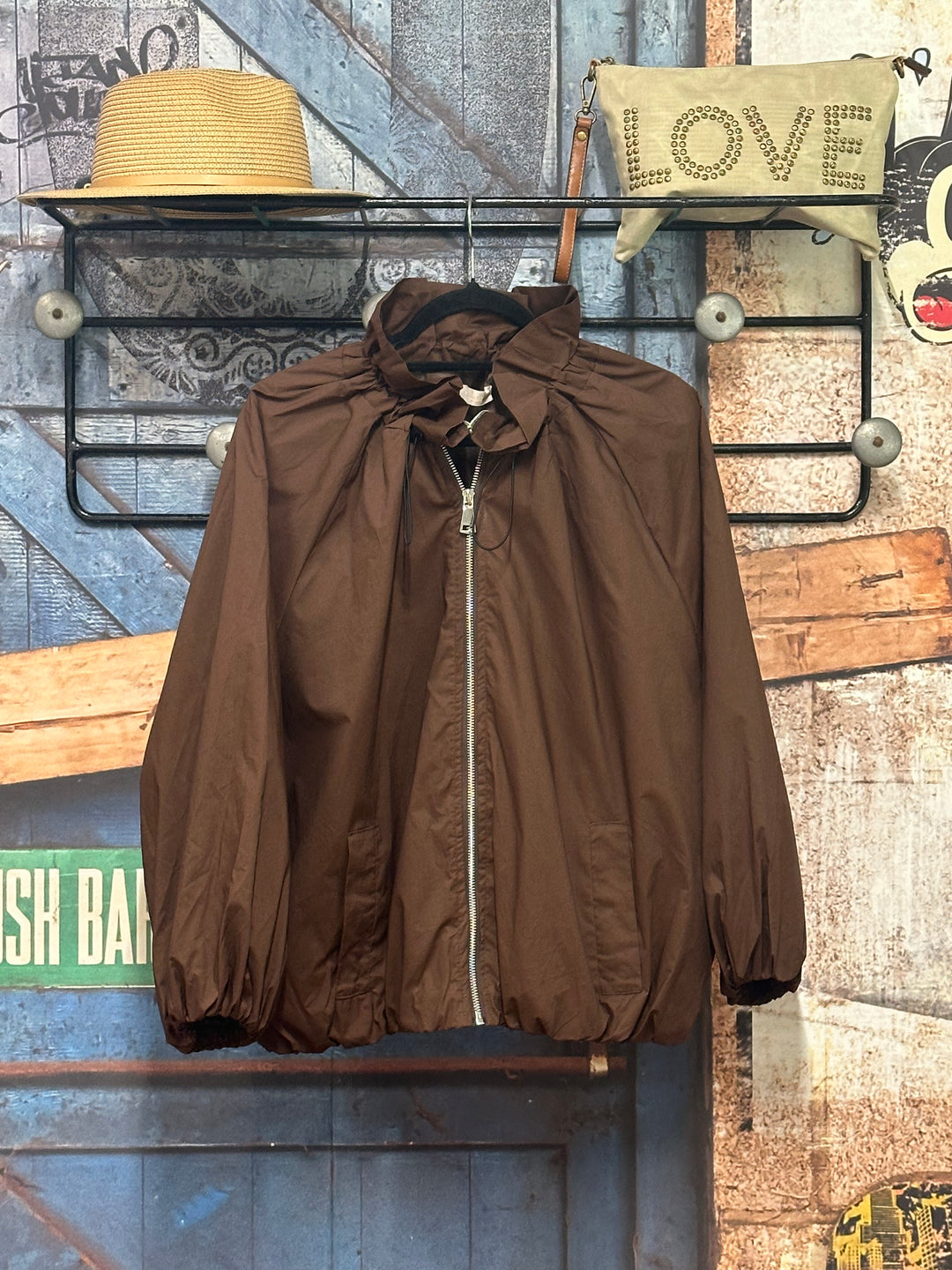 Veste/blouson "Lyana" oversize &amp; coupe-vent (40/46) MADE IN ITALY