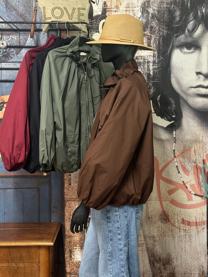 Veste/blouson "Lyana" oversize &amp; coupe-vent (40/46) MADE IN ITALY