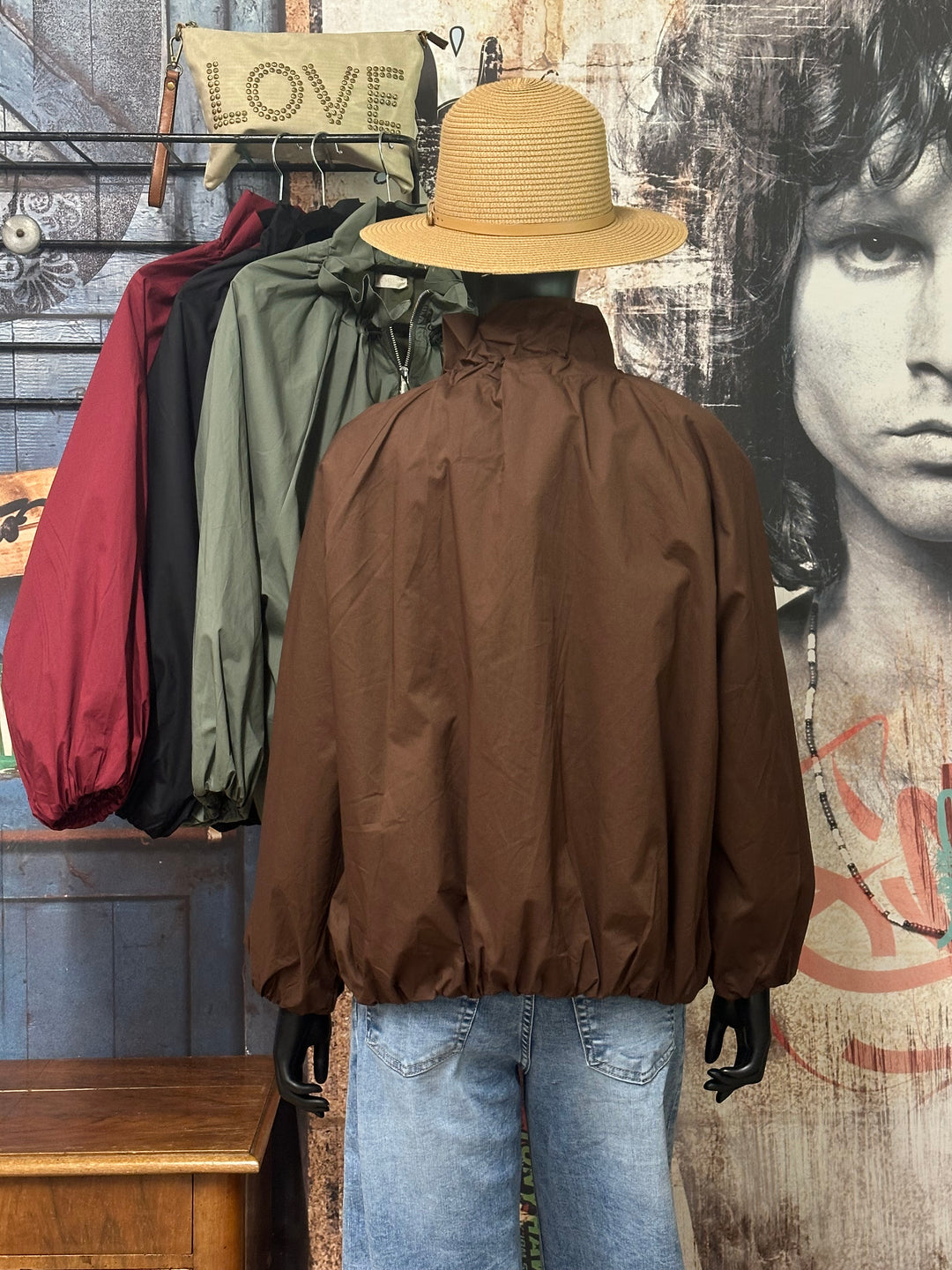 Veste/blouson "Lyana" oversize &amp; coupe-vent (40/46) MADE IN ITALY