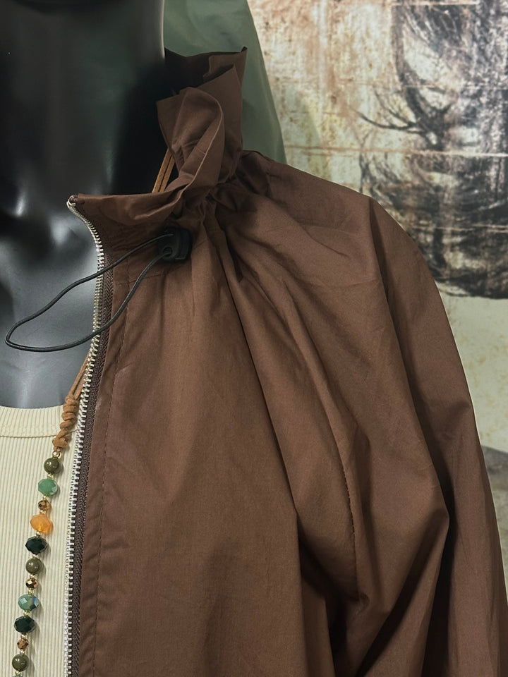 Veste/blouson "Lyana" oversize &amp; coupe-vent (40/46) MADE IN ITALY
