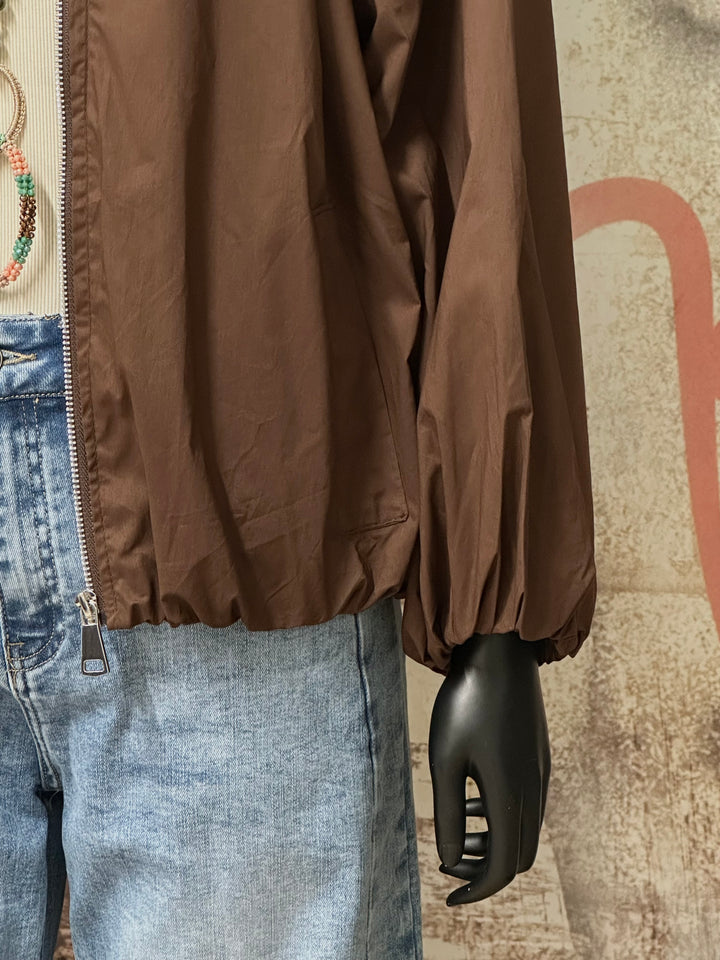Veste/blouson "Lyana" oversize &amp; coupe-vent (40/46) MADE IN ITALY