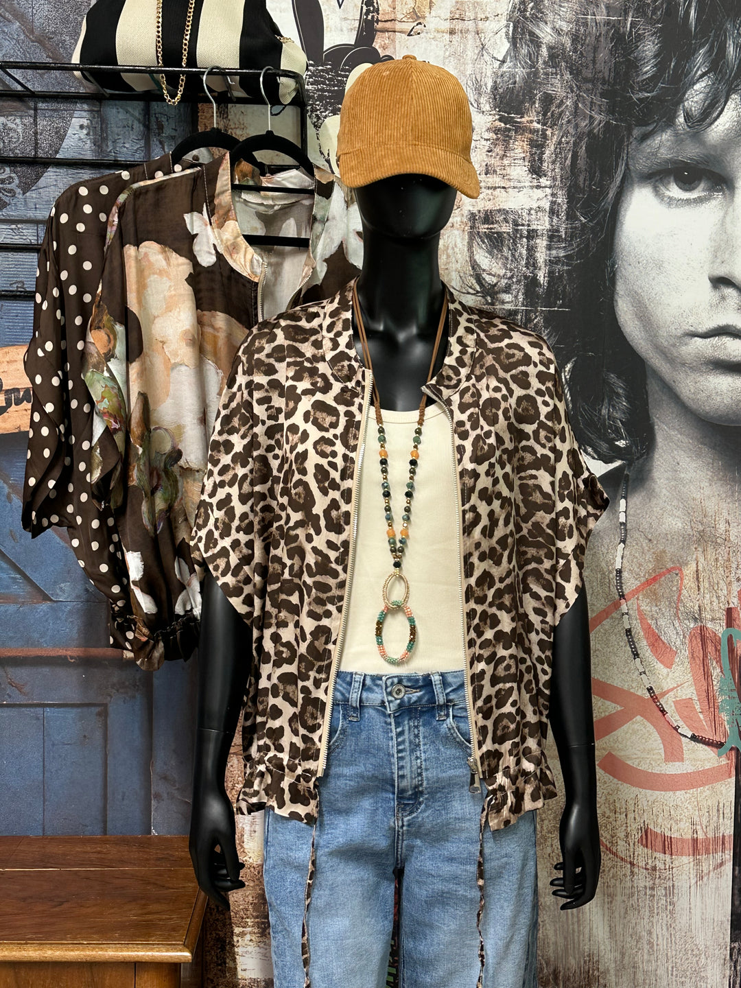 Veste/blouson sans manches &amp; ultra fluide "Selena" (40/44) MADE IN ITALY
