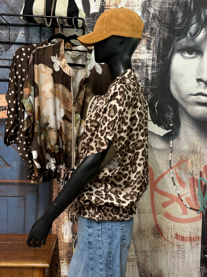 Veste/blouson sans manches &amp; ultra fluide "Selena" (40/44) MADE IN ITALY