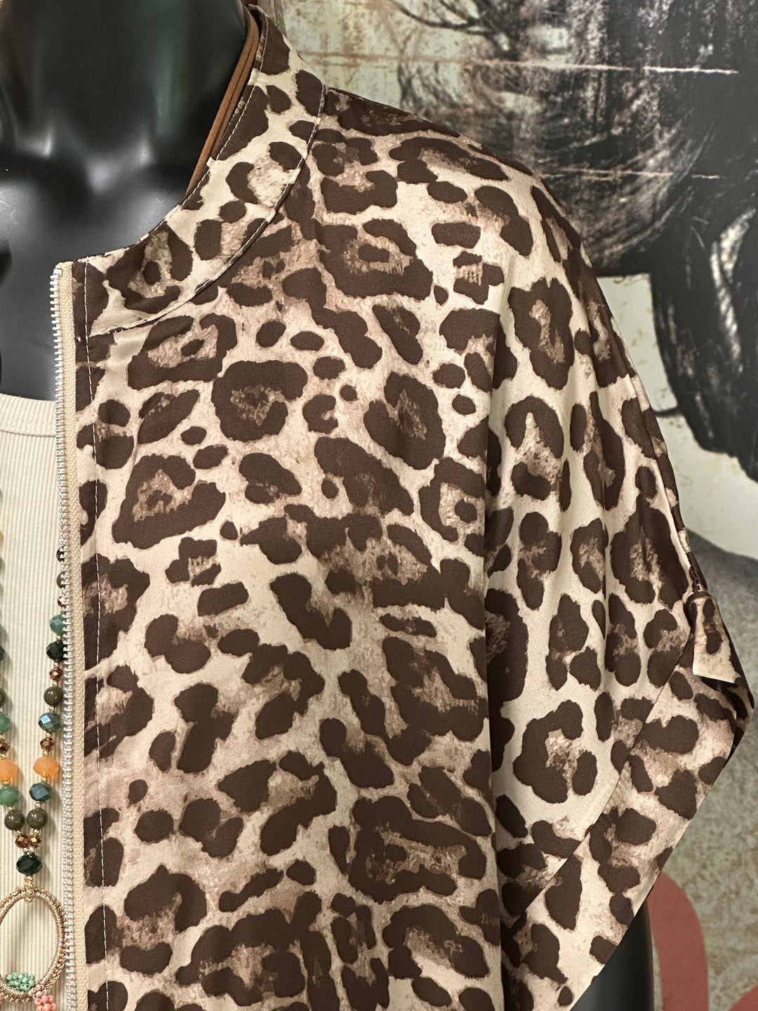 Veste/blouson sans manches &amp; ultra fluide "Selena" (40/44) MADE IN ITALY