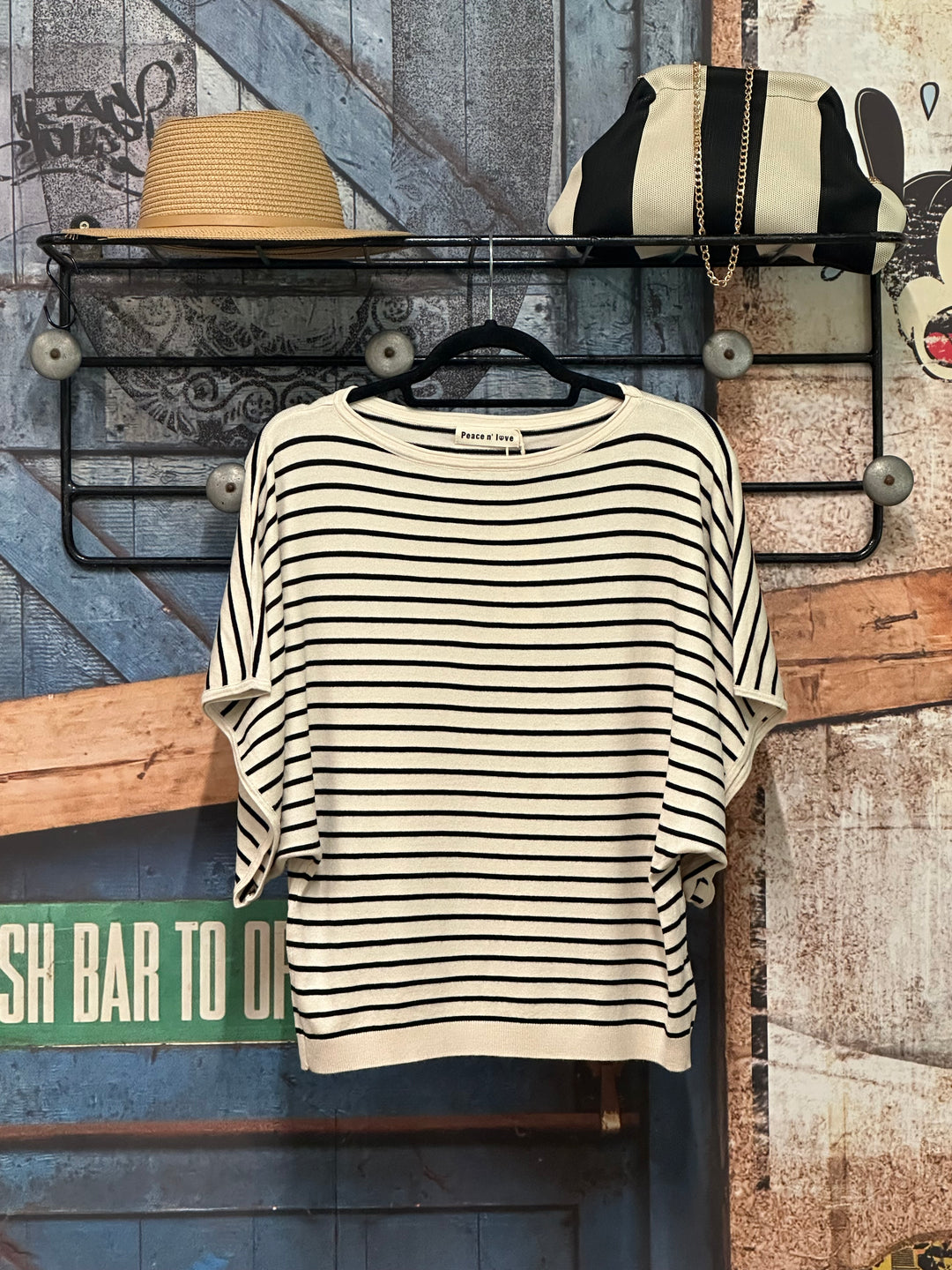 Pull marinière sans manches "Aria" (38/42)
