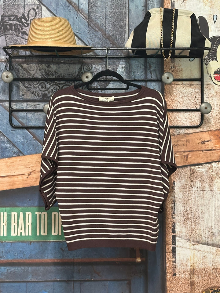 Pull marinière sans manches "Aria" (38/42)