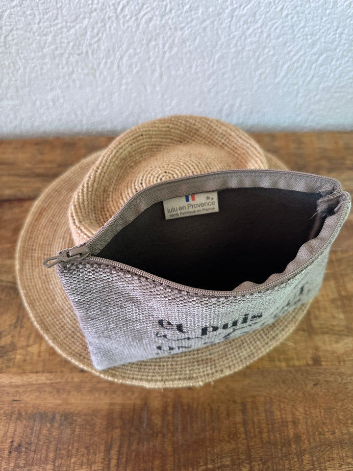 Trousse Lulu "Et puis un jour on s'en fout et ça fait du bien" 100% 🇫🇷