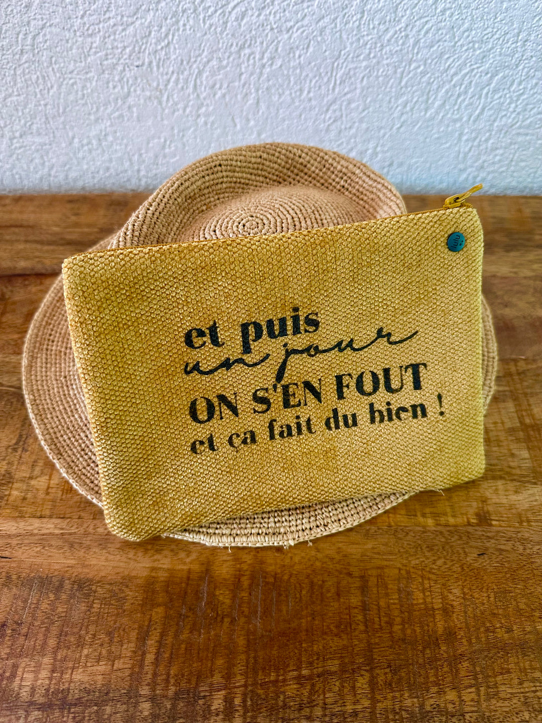 Trousse Lulu "Et puis un jour on s'en fout et ça fait du bien" 100% 🇫🇷