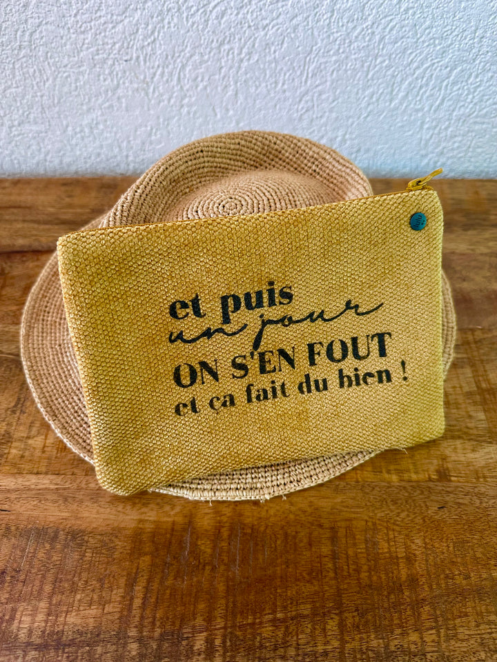 Trousse Lulu "Et puis un jour on s'en fout et ça fait du bien" 100% 🇫🇷