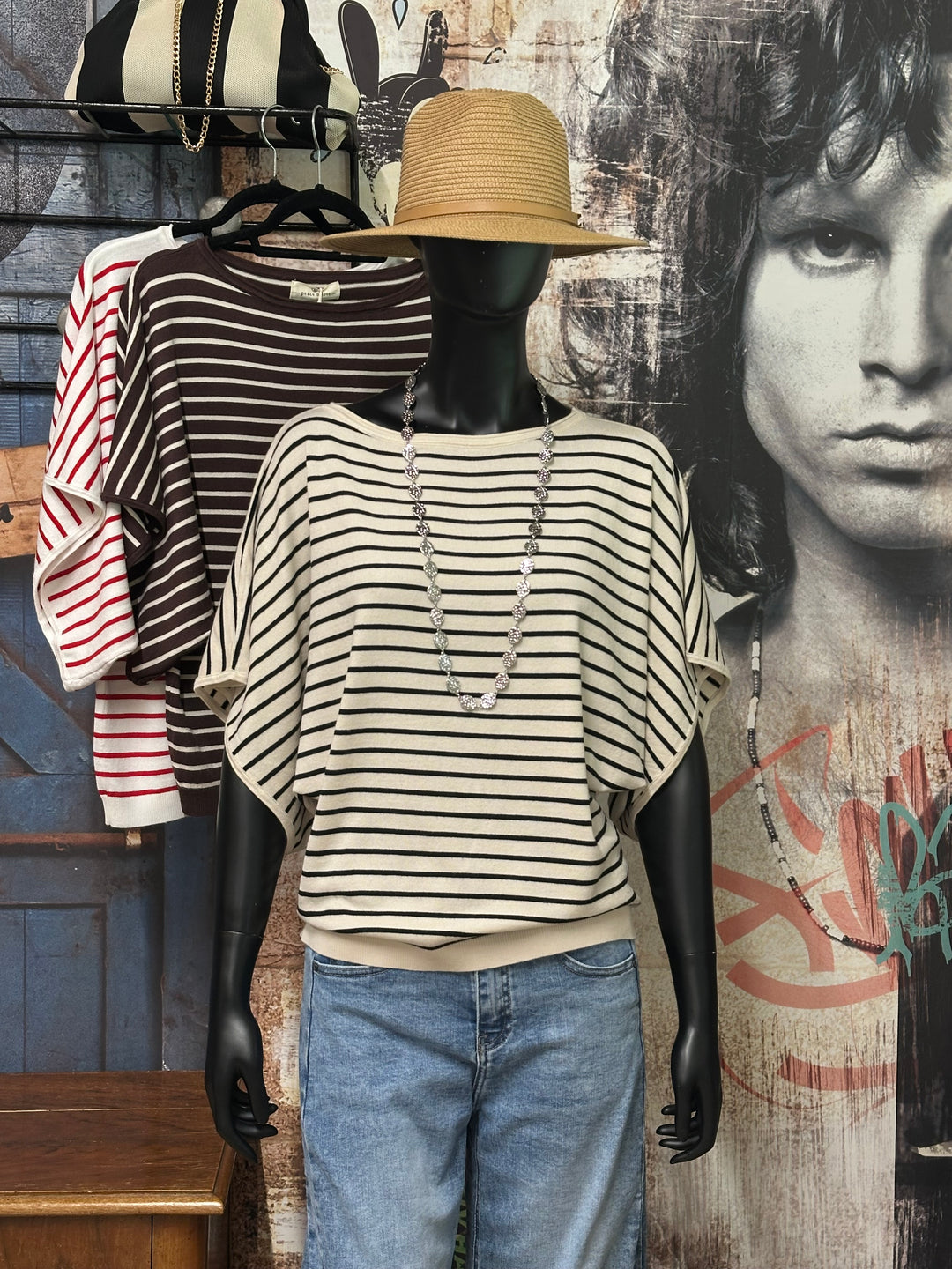 Pull marinière sans manches "Aria" (38/42)