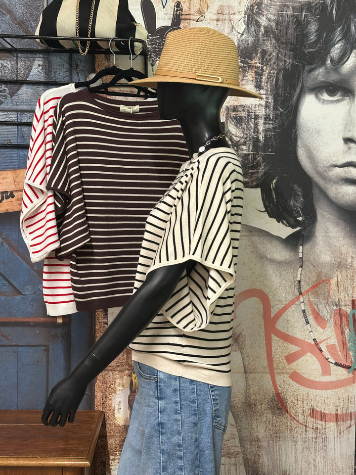 Pull marinière sans manches "Aria" (38/42)
