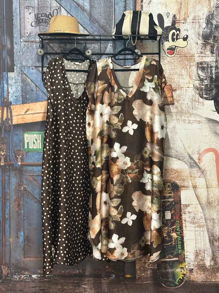 Robe longue"Florence" 100% viscose (42/46) MADE IN ITALY