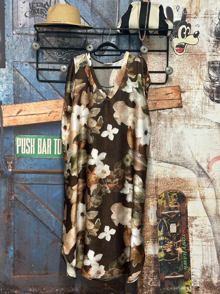 Robe longue"Florence" 100% viscose (42/46) MADE IN ITALY