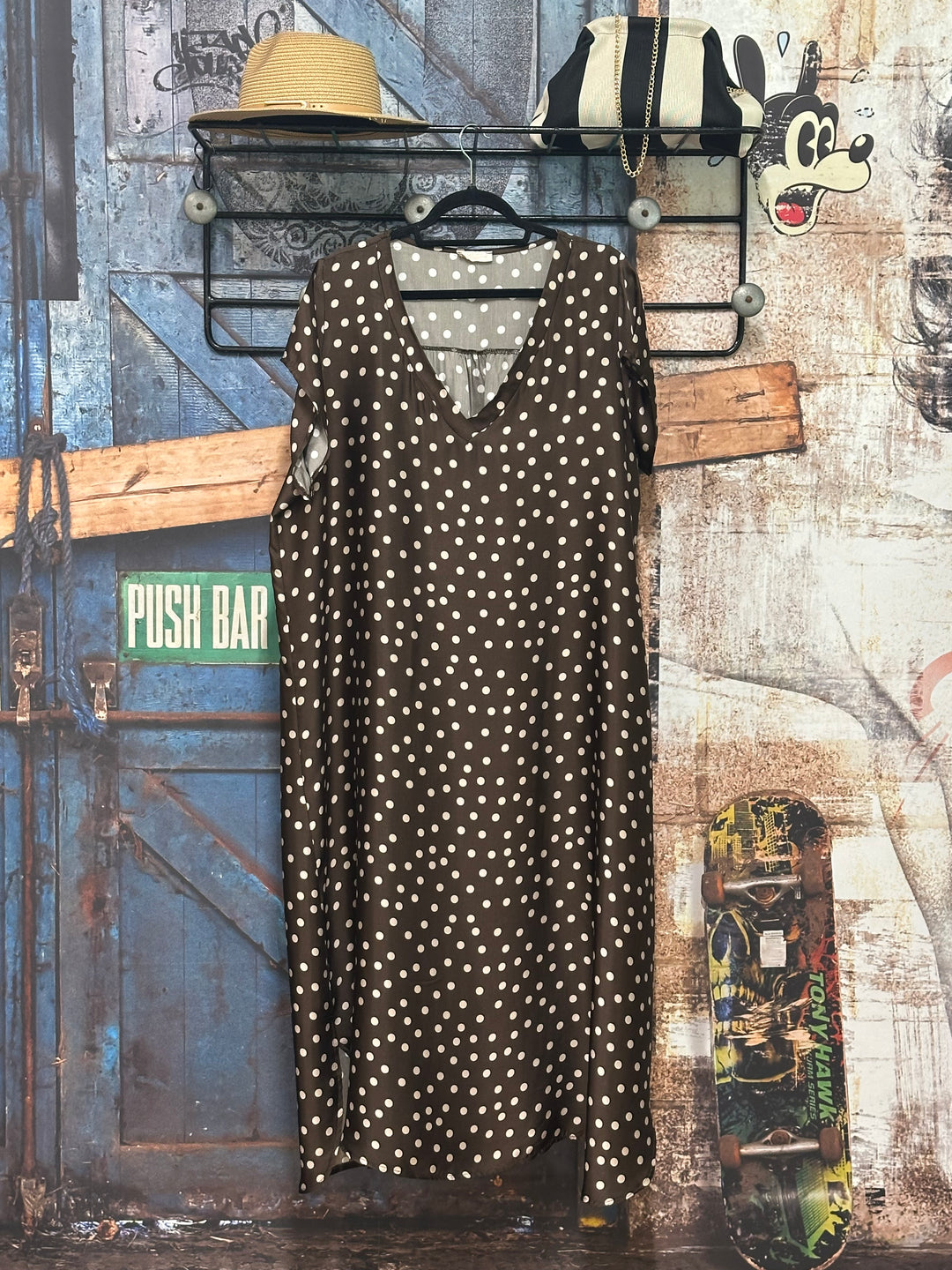 Robe longue"Florence" 100% viscose (42/46) MADE IN ITALY