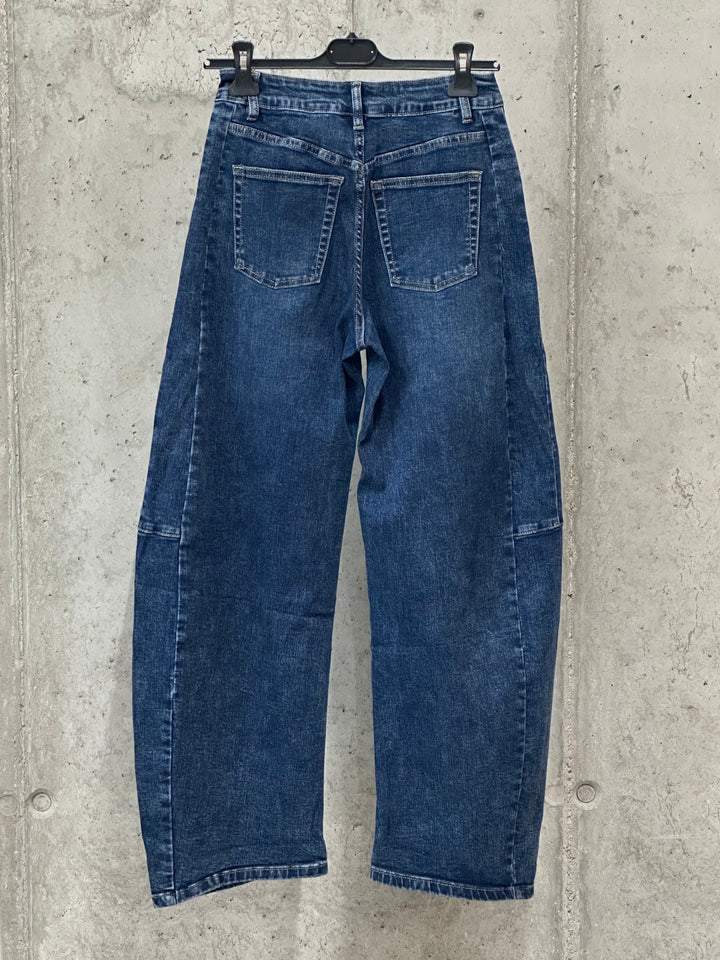 Jean "barrel" dark blue denim "" (38 ➡️ 46)