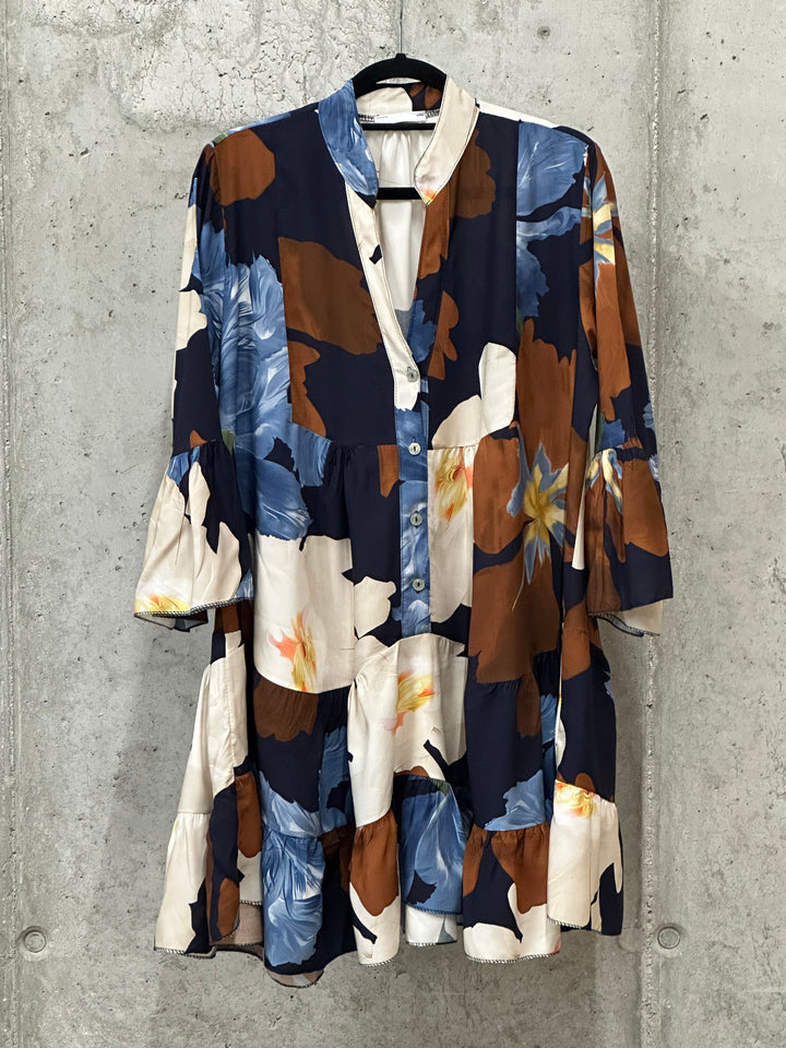 Robe bohème "Sofia" 100% viscose (38/42) MADE IN ITALY