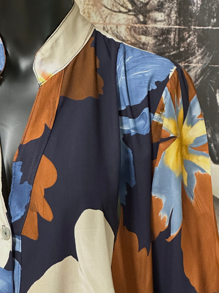 Robe bohème "Sofia" 100% viscose (38/42) MADE IN ITALY