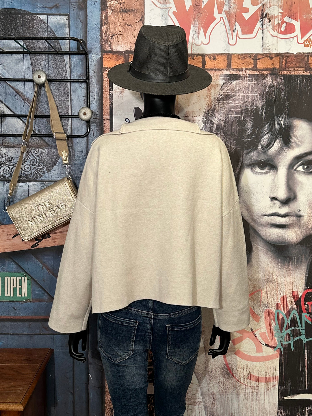 Veste mi-saison courte & oversize (38/42)