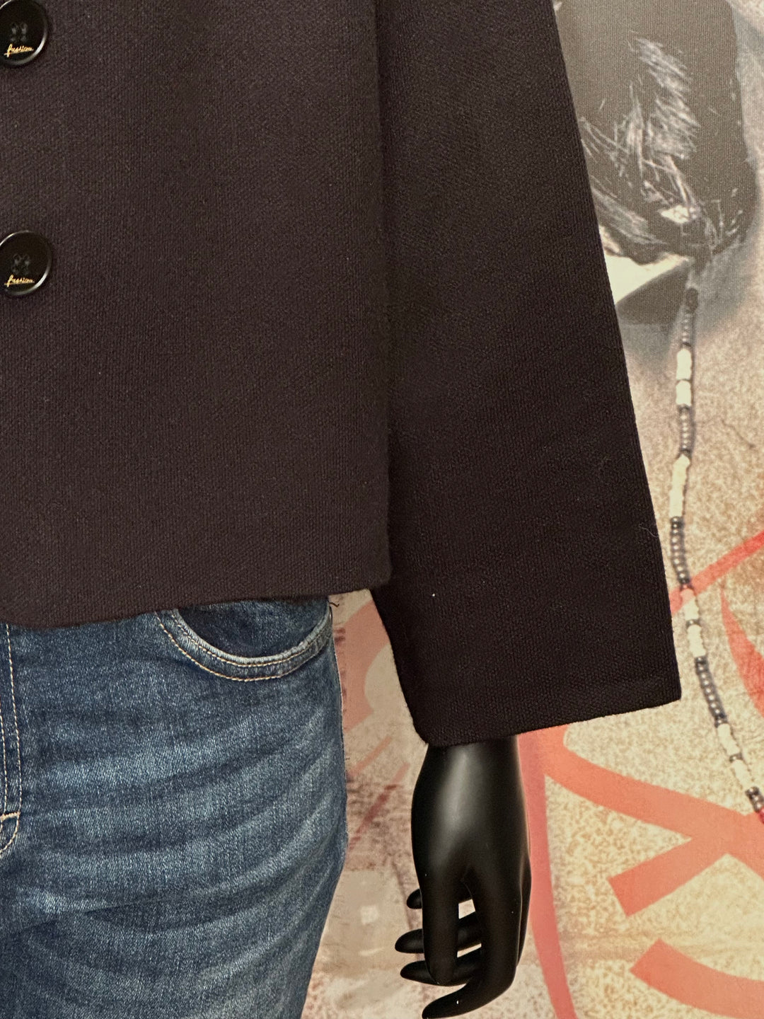 Veste mi-saison courte & oversize (38/42)