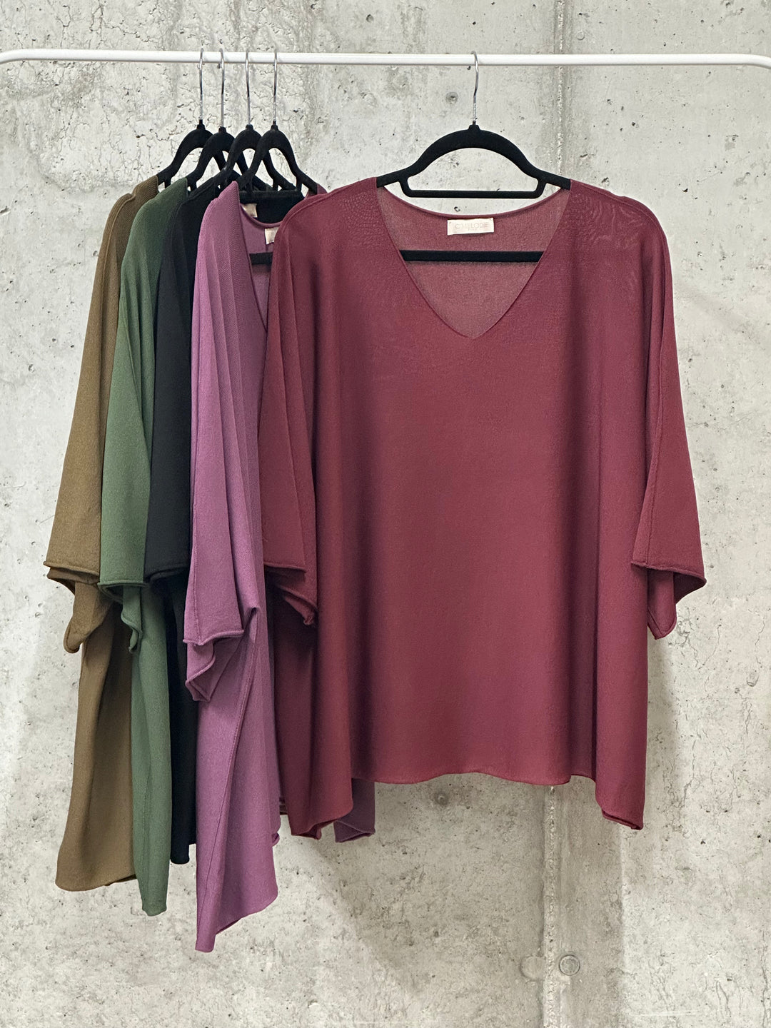 T-shirt ultra fluide "Alice" (42/48) MADE IN ITALY
