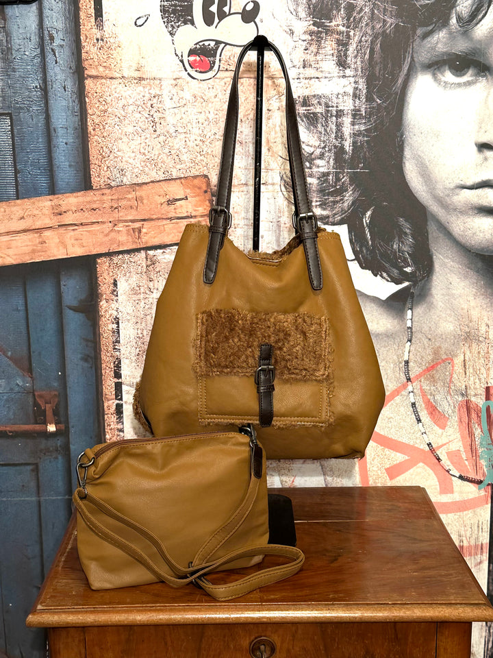 Duo "sacs assortis" en similicuir