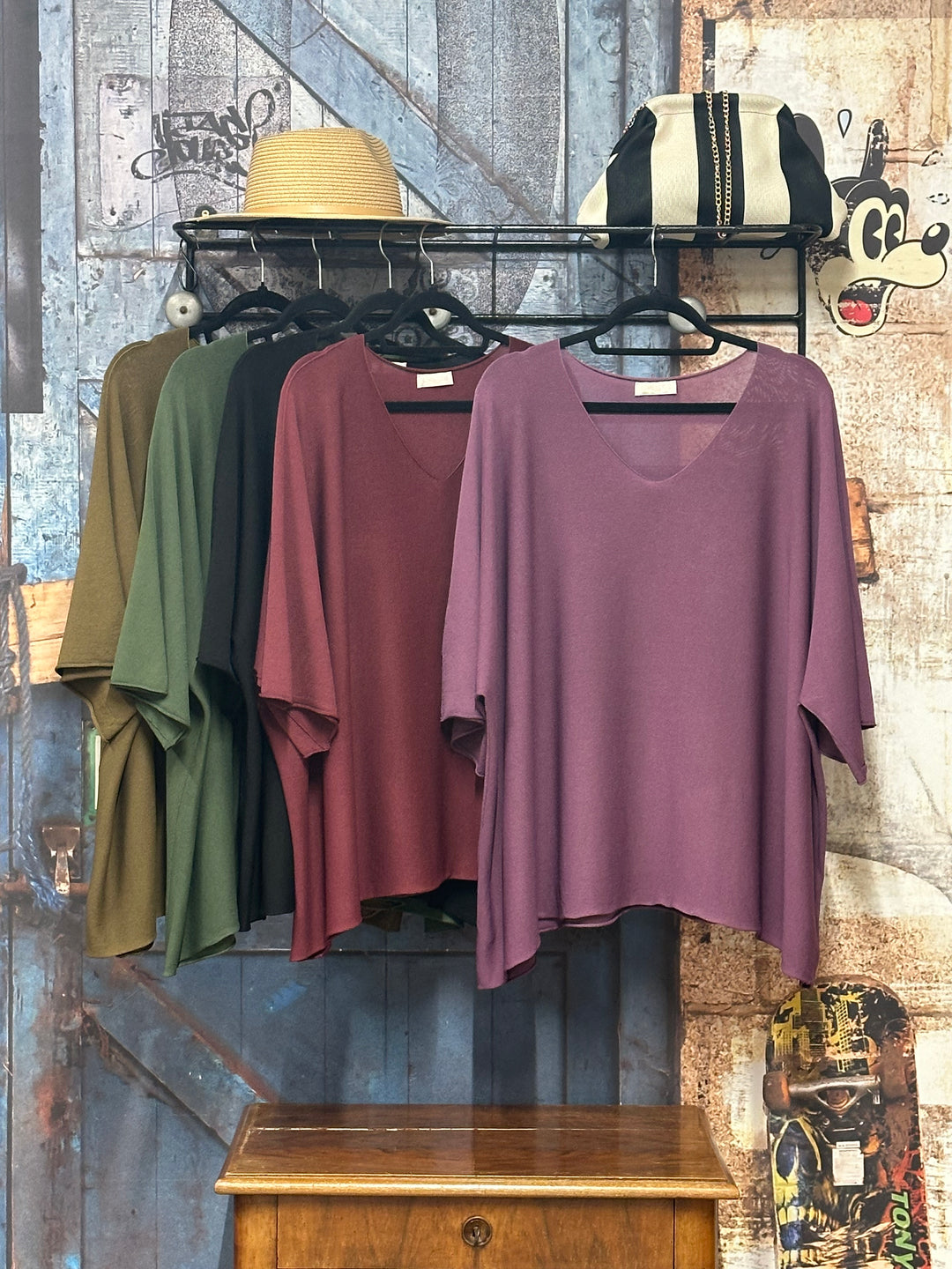T-shirt ultra fluide "Alice" (42/48) MADE IN ITALY