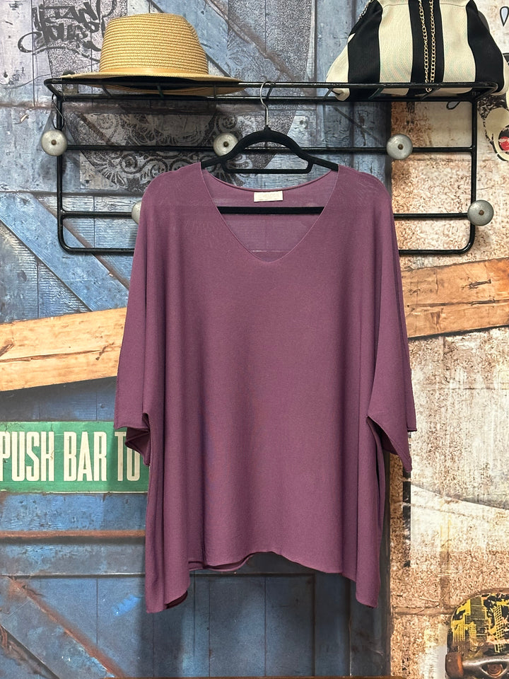 T-shirt ultra fluide "Alice" (42/48) MADE IN ITALY