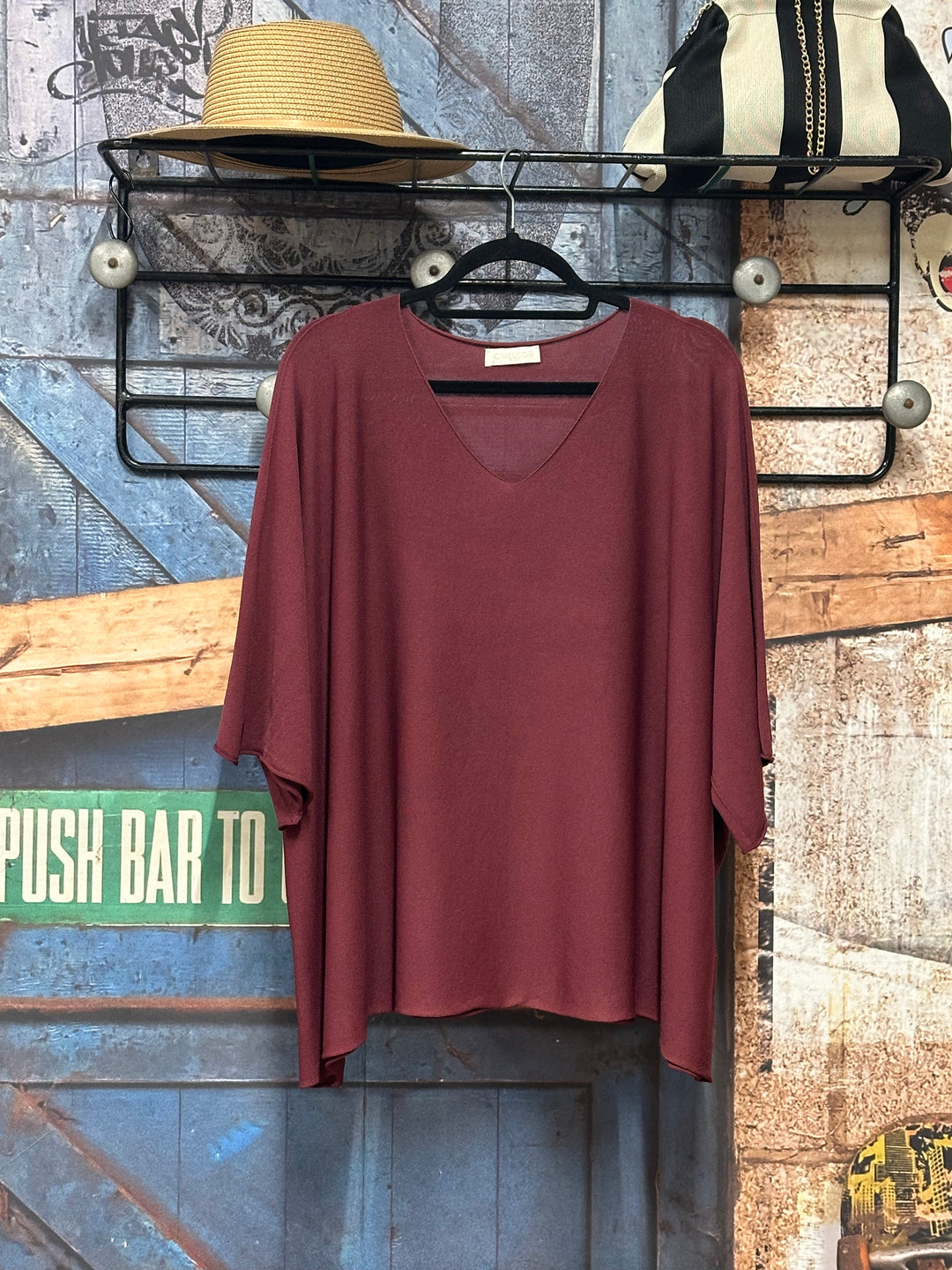 T-shirt ultra fluide "Alice" (42/48) MADE IN ITALY