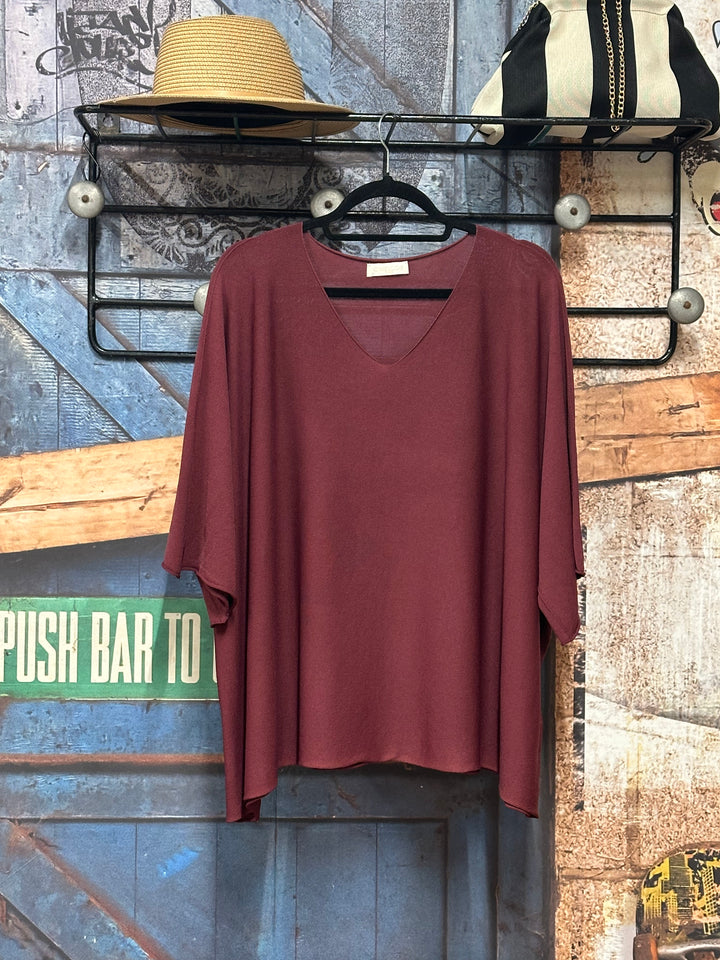 T-shirt ultra fluide "Alice" (42/48) MADE IN ITALY