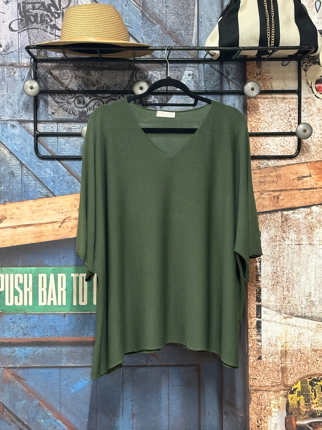 T-shirt ultra fluide "Alice" (42/48) MADE IN ITALY