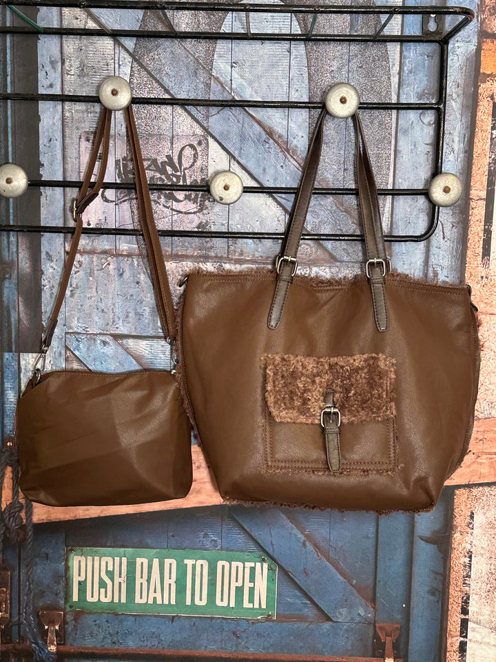 Duo "sacs assortis" en similicuir