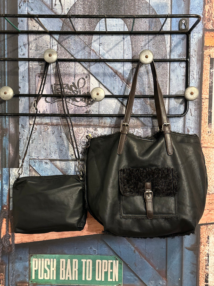 Duo "sacs assortis" en similicuir