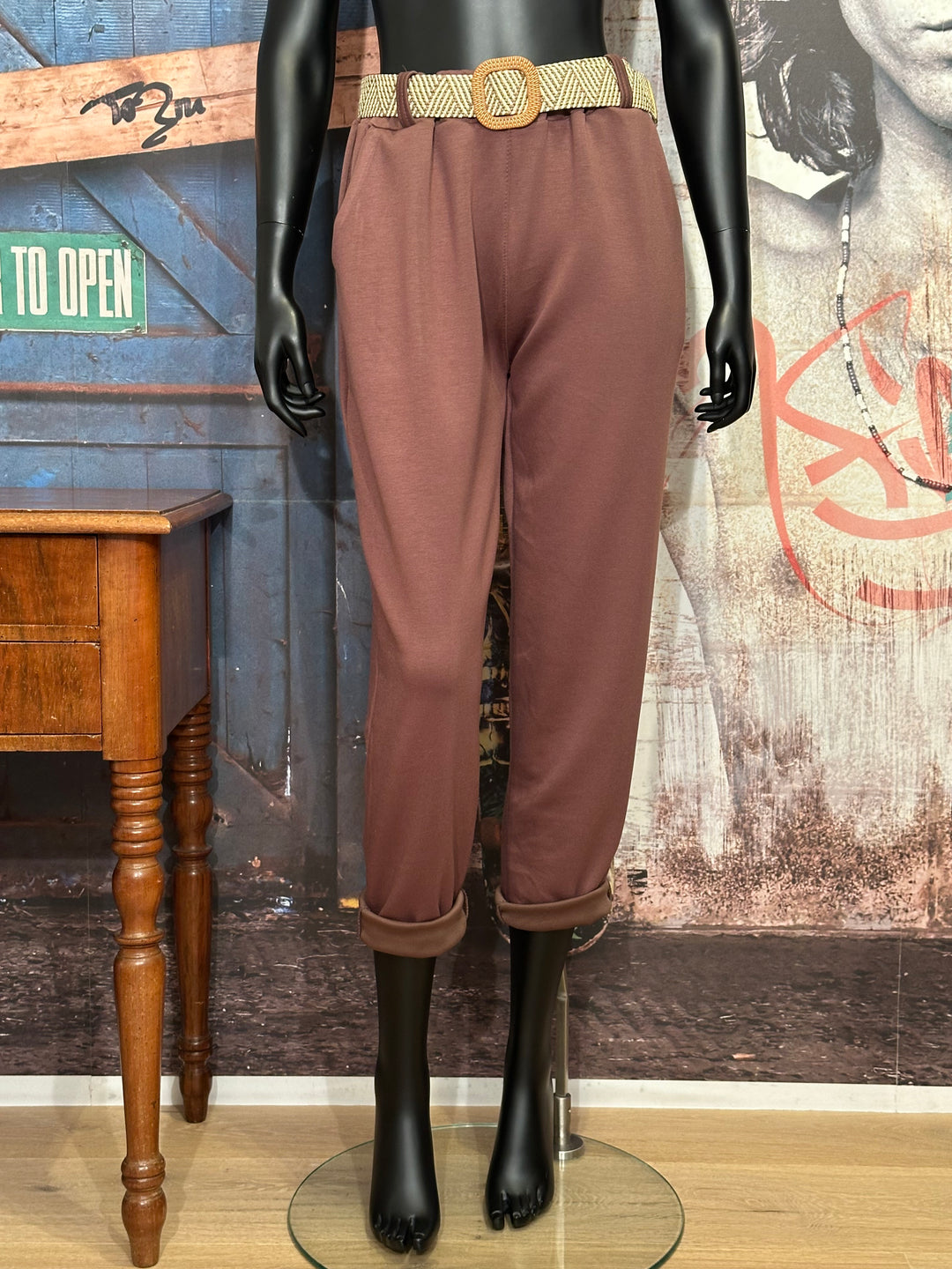 Pantalon chic et décontracté (38/44) MADE IN 🇮🇹