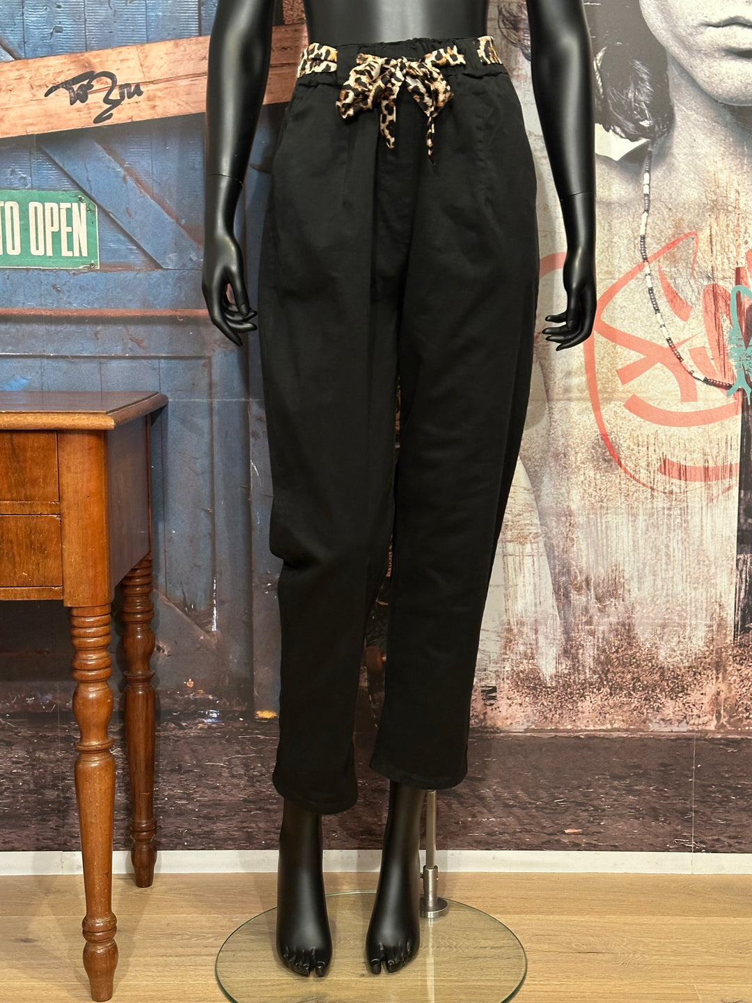 Pantalon ample taille élastique (38/42) MADE IN 🇮🇹