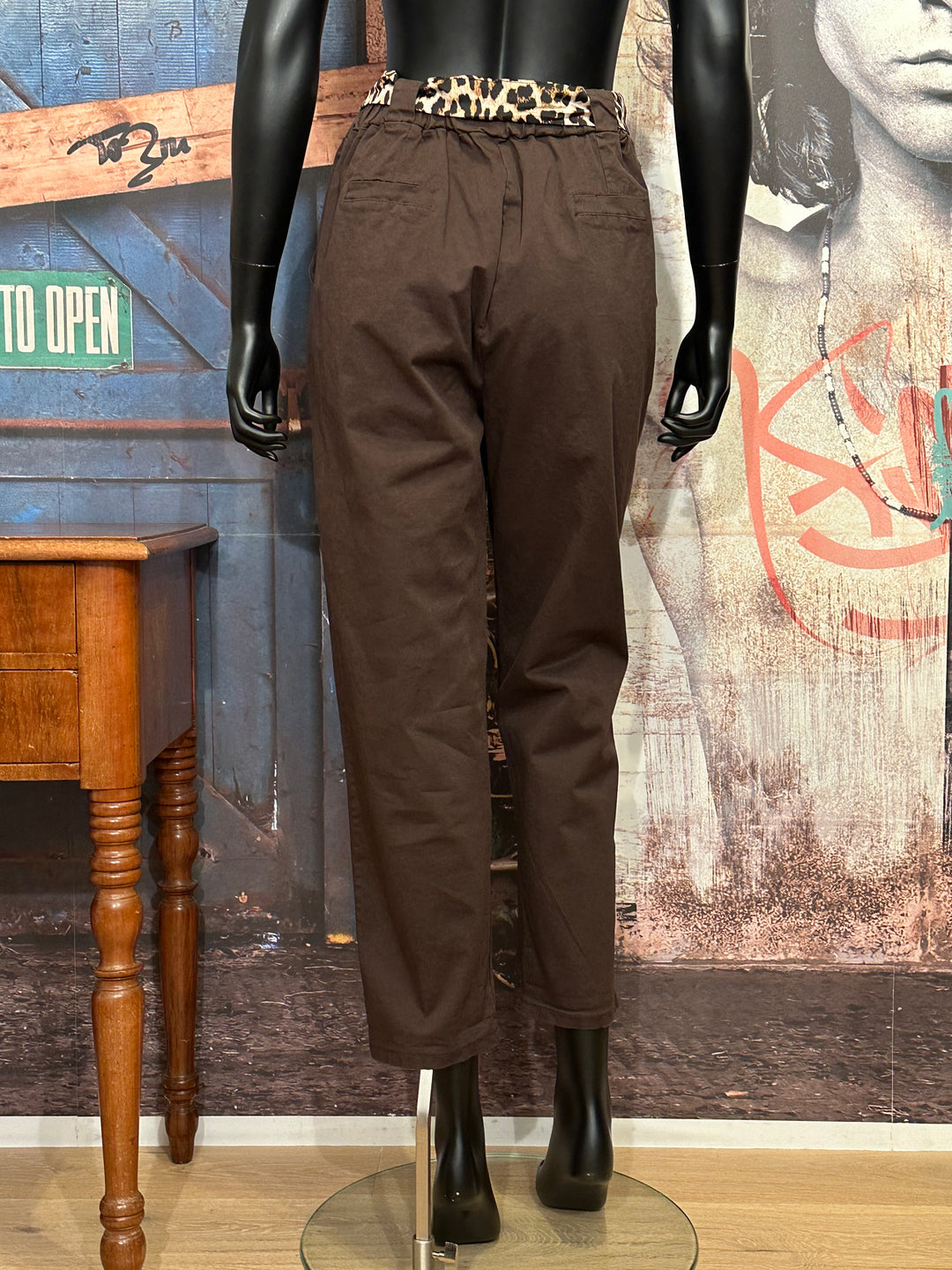 Pantalon ample taille élastique (38/42) MADE IN 🇮🇹