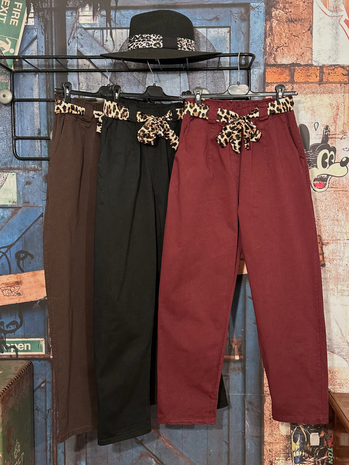 Pantalon ample taille élastique (38/42) MADE IN 🇮🇹