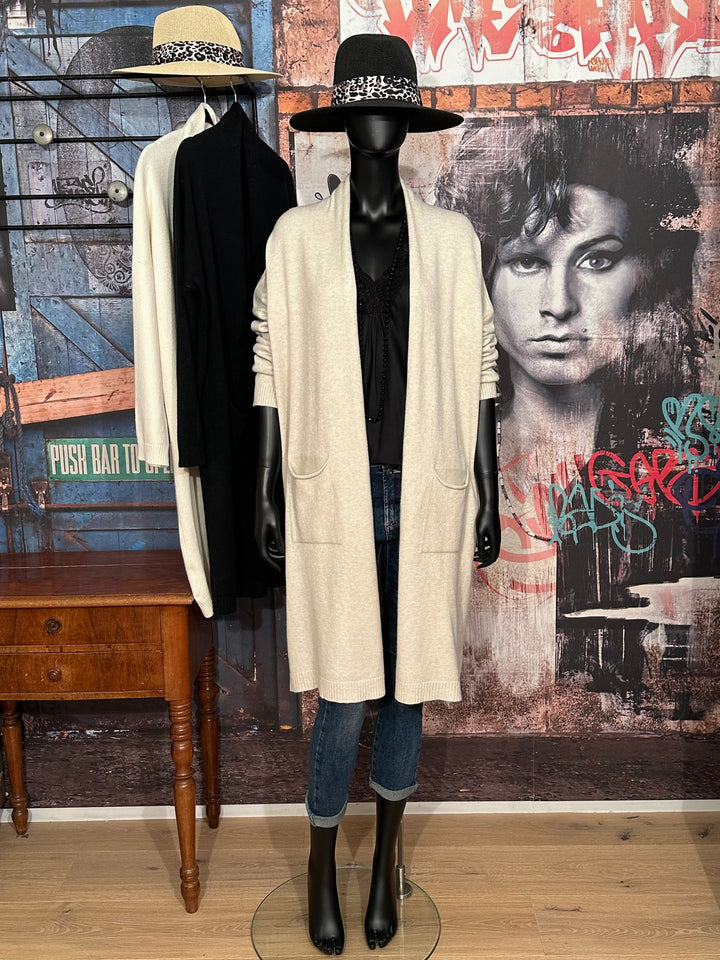 Gilet uni long (38/44)