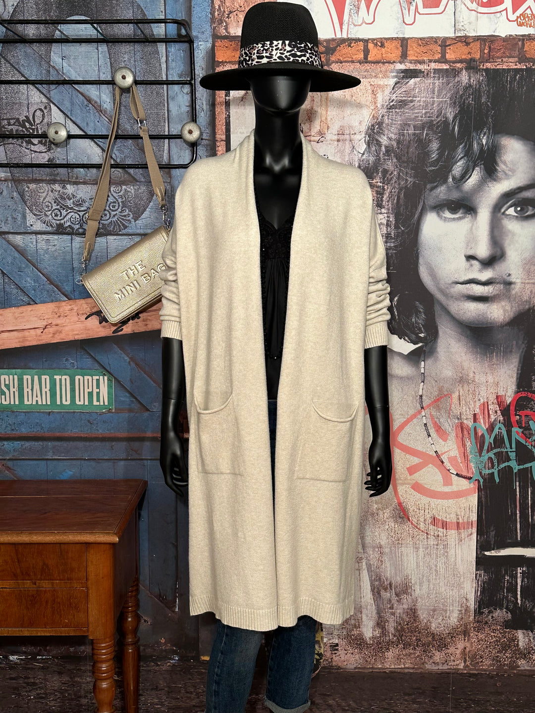 Gilet uni long (38/44)