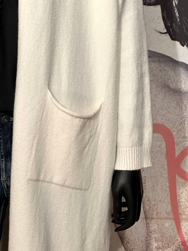 Gilet uni long (38/44)