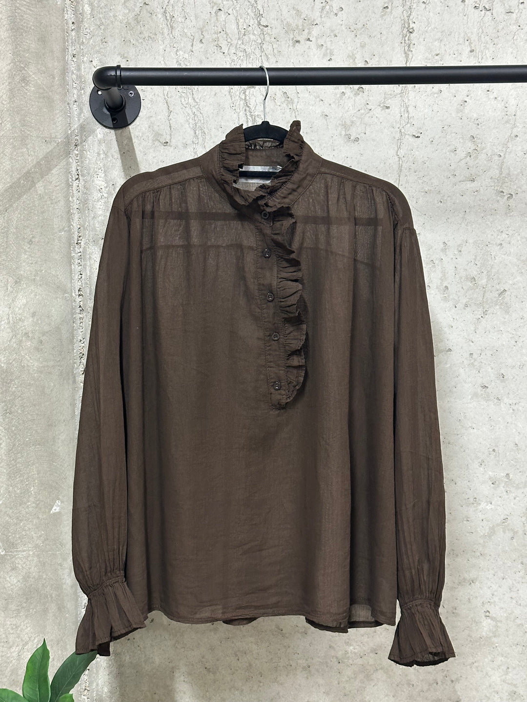 Blouse "Jeanne" (42/46) 100% voile de coton MADE IN ITALY