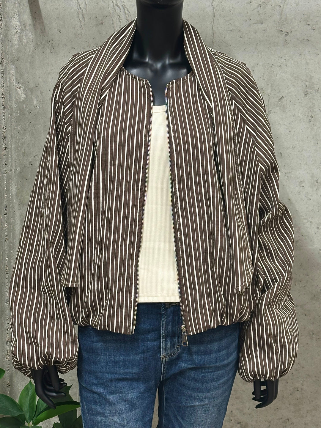 Veste/blouson à rayures "Timothée" (40/44) MADE IN ITALY