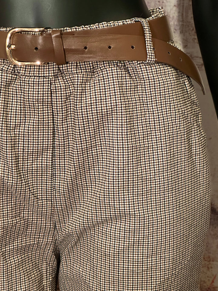 Jogg motifs à carreaux ou pied de poule (38/42) MADE IN 🇮🇹