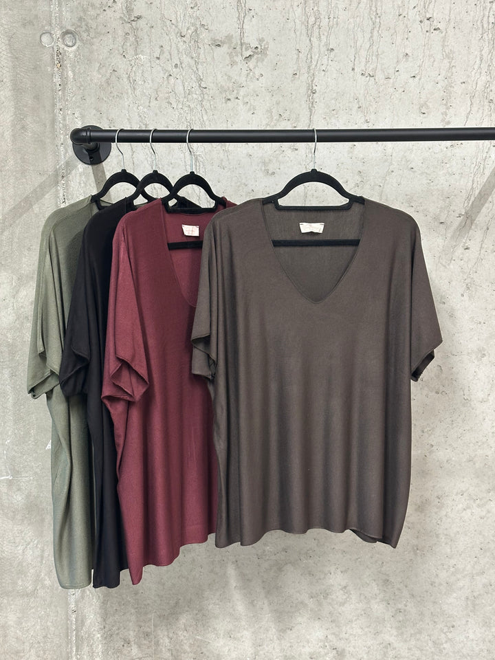 T-shirt uni "Liam" (42/46) MADE IN ITALY