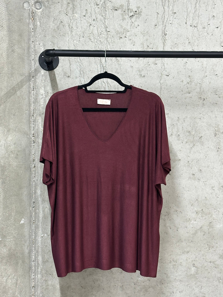 T-shirt uni "Liam" (42/46) MADE IN ITALY