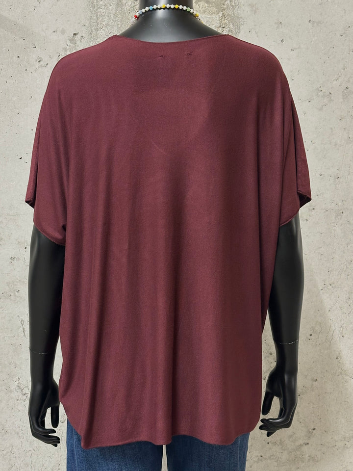 T-shirt uni "Liam" (42/46) MADE IN ITALY
