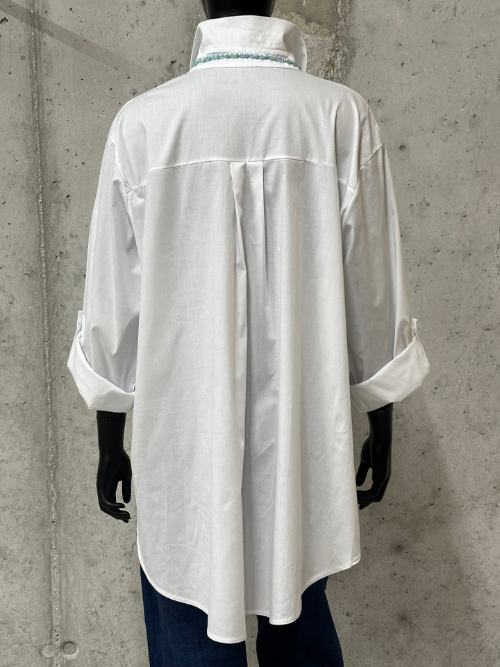 Chemise "Stella" 100% coton (42/46) MADE IN ITALY