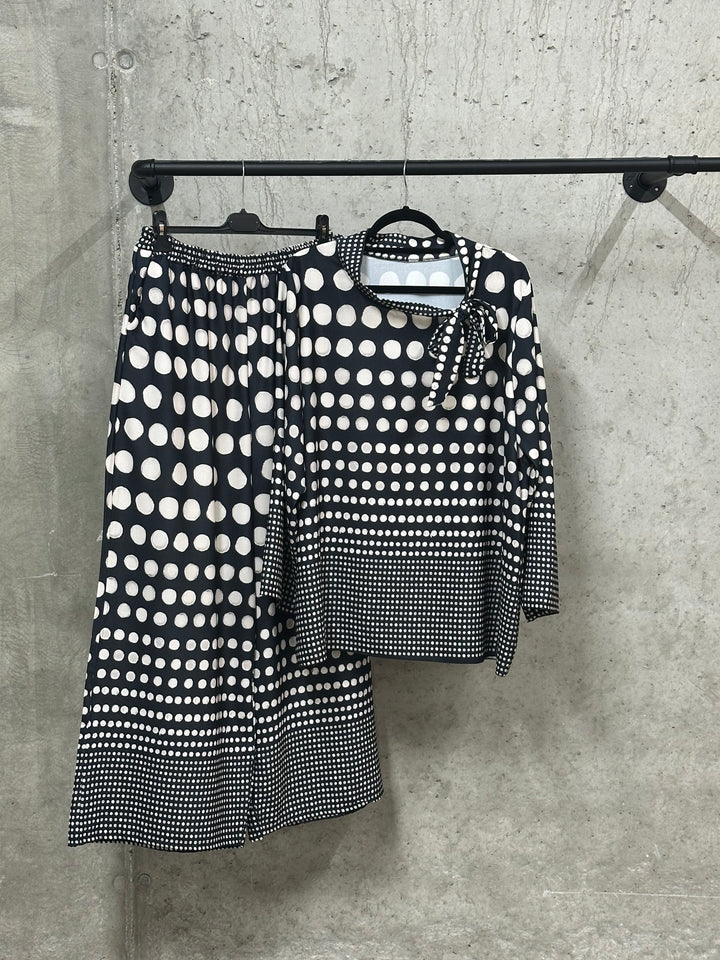 Ensemble blouse &amp; pantalon "Sophia" (42/46) MADE IN ITALY