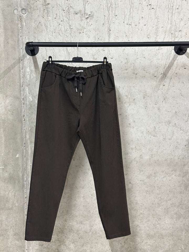 Pantalon/jogg "Nino" taille élastique (44/48) MADE IN ITALY